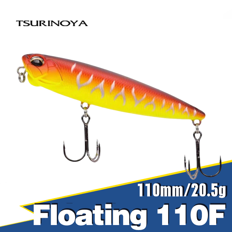 Eachine Drone E58 - TSURINOYA-lápiz flotante Topwater Wobblers, 110mm, 20,5g,