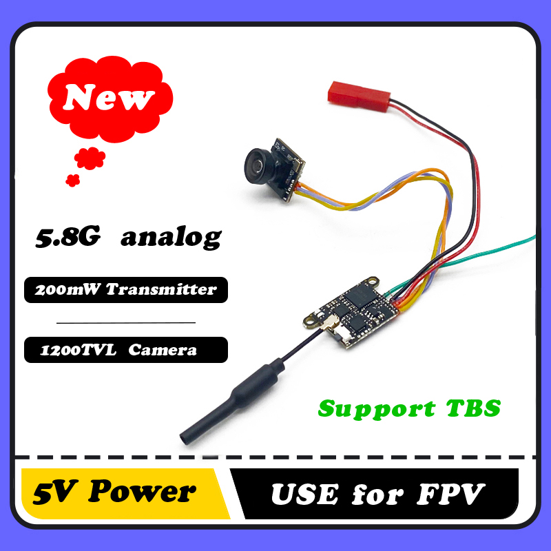 Drone Transmitter - SLONWAKE 5,8G 1200TVL cámara FPV VTX