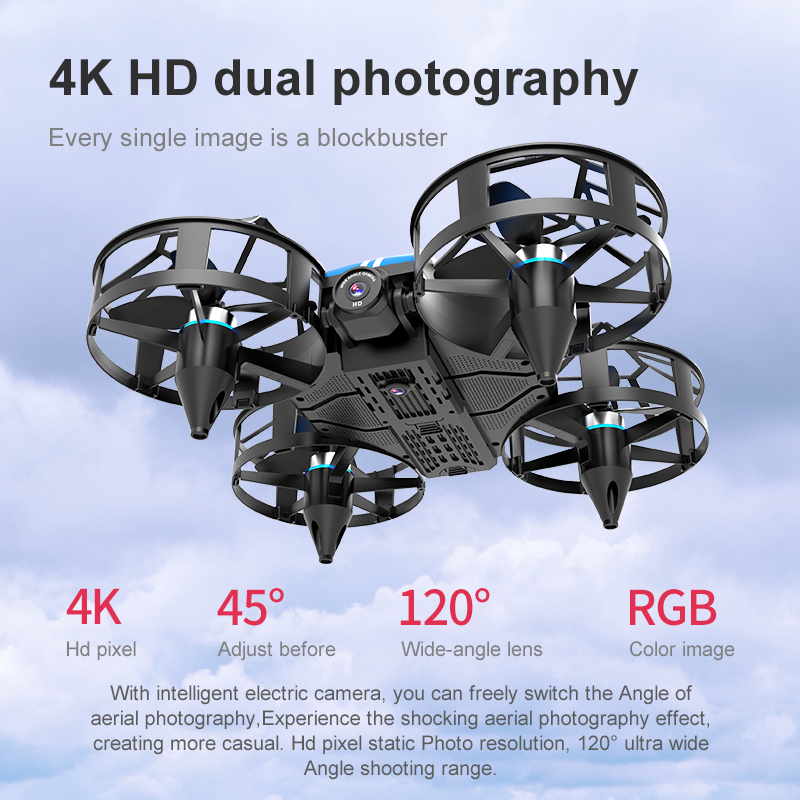Nuevo Mini Drone 812PRO profes - Drone Gimbal reseña y precio